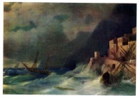 Картины - И.К.Айвазовский. Буря на море.