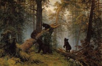Картины - «Утро в сосновом лесу» 1889