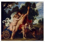 Картины - П. П. Рубенс (1577 - 1640). Венера и Адонис.