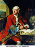 Картины - Картина   неизвестного художника   М.В.Ломоносов (1711 - 1765)