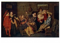 Картины - Дирк Гальс (1591 - 1656). Пирушка.