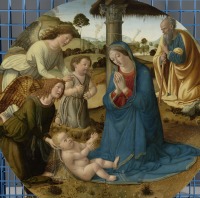 Картины - Поклонение младенцу Иисусу