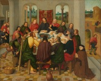 Картины - Мастер смерти Девы. Тайная вечеря, 1485-1500