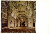 Картины - Э. Гау ( 1807 - 1887 ). Зимний дворец. Александровский зал. 1861