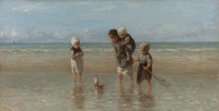 Картины - Дети у моря
