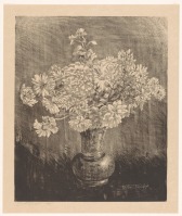 Картины - Хризантемы в вазе