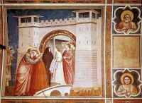 Картины - Встреча Анны с Иоакимом у Золотых ворот. 1304-1306