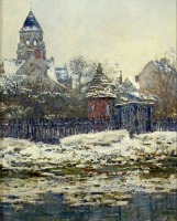Картины - Церковь в Ветее. Зима. 1879