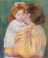 Картины - Материнский поцелуй
