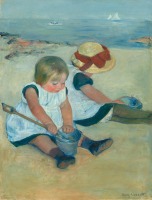 Картины - Дети на пляже