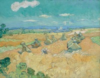 Картины - Винсент Ван Гог. Пшеничные поля  в Овере