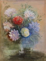 Картины - Жан Дюфи. Букет цветов