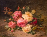 Картины - Шарль де Найер. Розы