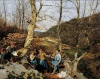 Картины - Ранняя весна в Венском лесу