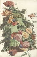 Картины - Натюрморт Цветы в керамической вазе