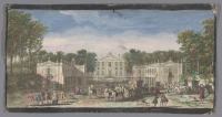 Картины - Вид на фасад Шато де Марли