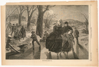 Картины - Конькобежный сезон 1862