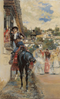 Картины - Хосе Гарсия Рамос, Испанский кавалер
