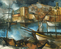 Картины - Морис де Вламинк, Старый порт в Марселе