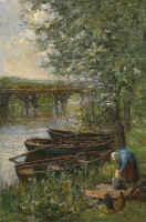 Картины - Пит Мондриан, Мост Винкен в Димене
