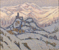 Картины - Жак Мартен-Ферье, Снег в Абруццо