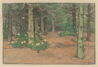 Картины - Виллем Венкебах, Сказочный лес