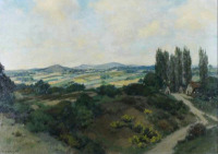 Картины - Генрих Хартунг II. Пейзаж в Эйфеле