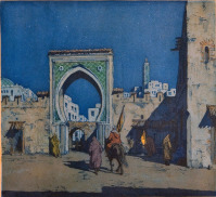 Картины - Картини.  Тавік Франтісек Симон (1877-1942).  Туніс.
