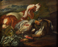 Картины - Итальянский мастер 18 века. После охоты