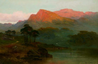 Картины - Альфред Бреански младший. Гора Кейдер Идрис в Северном Уэльсе