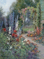 Картины - Альфред Бреански младший. Весенний сад