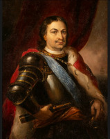 Картины - Николай Богданов-Бельский. Портрет царя Петра I Великого