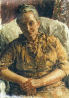 Картины - Гавриил Горелов. Портрет жены художника