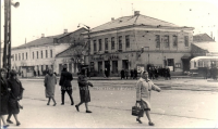 Тула - Тула, Тула, Тула - я, Тула - Родина моя!Улица Советская- поворот трамвая на улицу Красноармейскую. 1970 год.