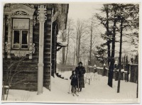 Палех - Дом Михаила Ивановича Шемарова 1953 год