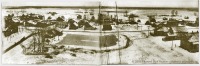Палех - Панорама с колокольни 1930 год