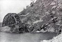 Иркутская область - КБЖД. Строительство моста в Берёзовской бухте, 1902-1904