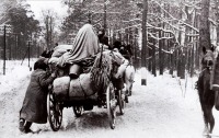 Калининградская область - Беженцы из Восточной Пруссии. Зима 1944/45 года.