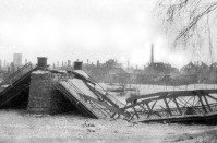 Калининградская область - Вид города Велау-Знаменск 1945 год.