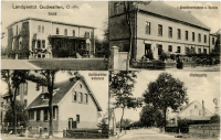 Калининградская область - Gudwallen, Schloss, Wohnhaus, Wohnhaus, Strassenpartie