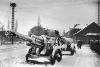 Калининград - Артиллерия - юго-запад Кёнигсберга. 1945 год.