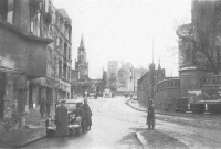 Калининград - Кенигсберг. Центральная площадь. Апрель 1945