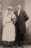 Калининград - Свадебная фотография Отто и Элизабет Гёрлитц, которые поженились в Кенигсберге в 1920 году