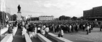 Калининград - Калининград. На площади Победы во время августовского путча.