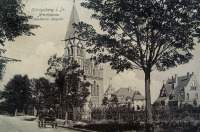 Калининград - Koenigsberg. Amalienau Rathshof Hufen Adalberts-Kapelle.