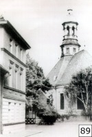 Советск - Вид на Landkirche со стороны бывшей Garnizon Strasse.