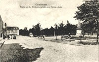 Гусев - Gumbinnen. Hindenburgstrasse und Meisterschule.