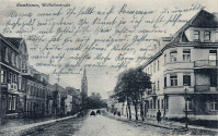 Гусев - Gumbinnen. Wilhelmstrasse.