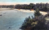 Пионерский - Вид на пляж в Нейкурен-Пионерском 1910 год.