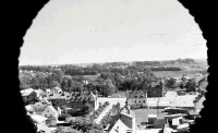 Озерск - Озёрск. Панорама города, снятая с кирхи.